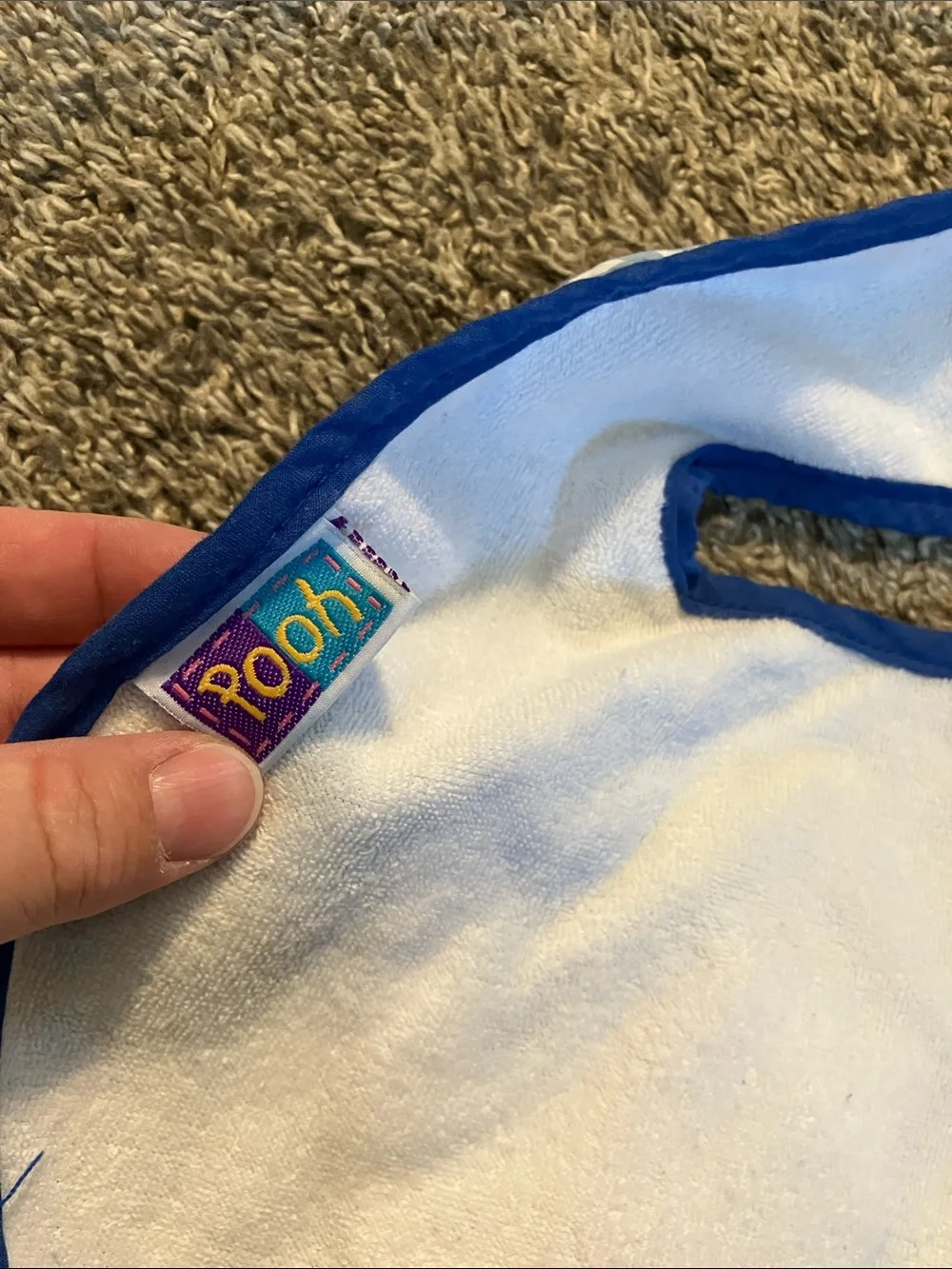 Vintage Disney Winnie the Pooh Baby Bib